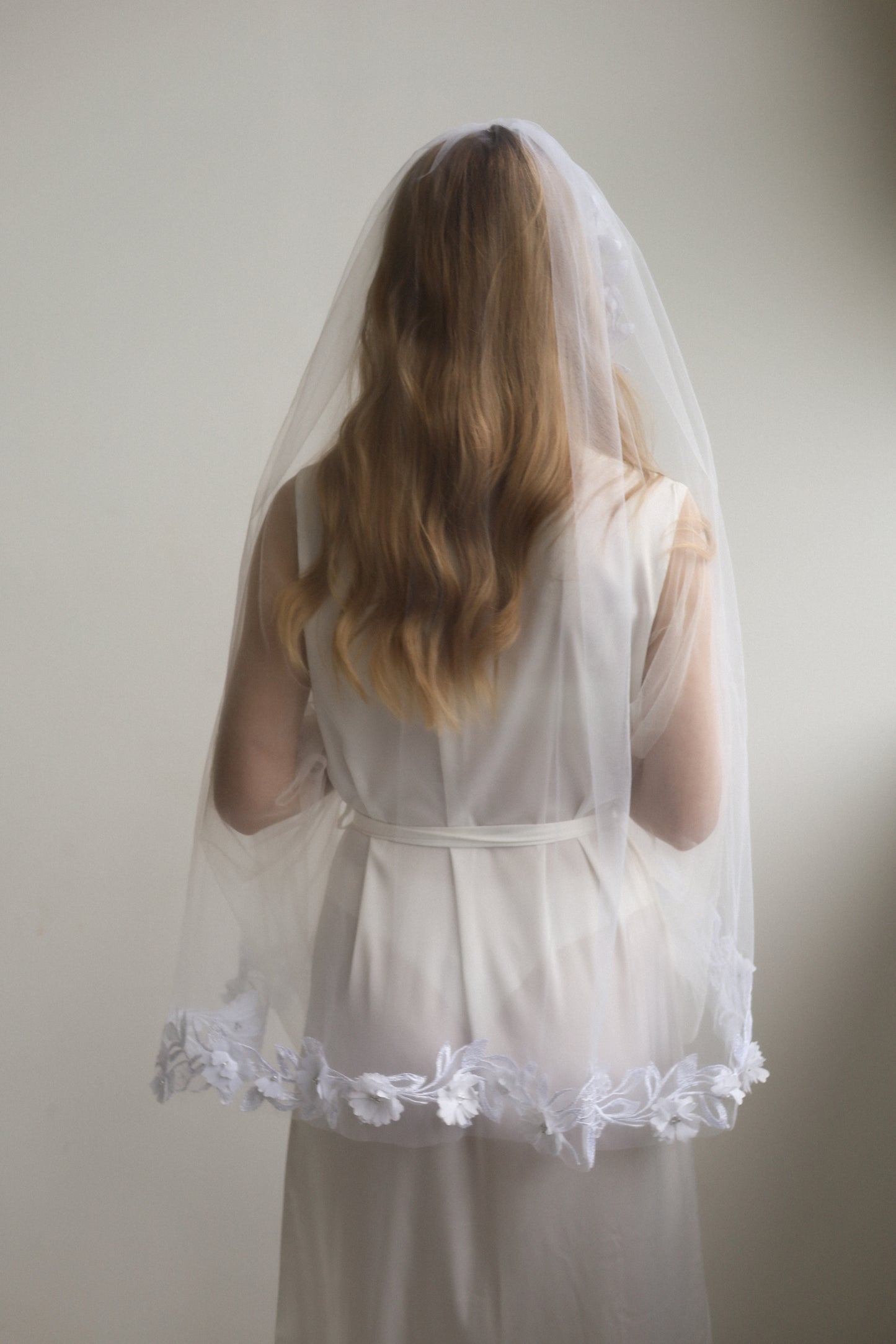 ALEXANDRA FLORAL VEIL