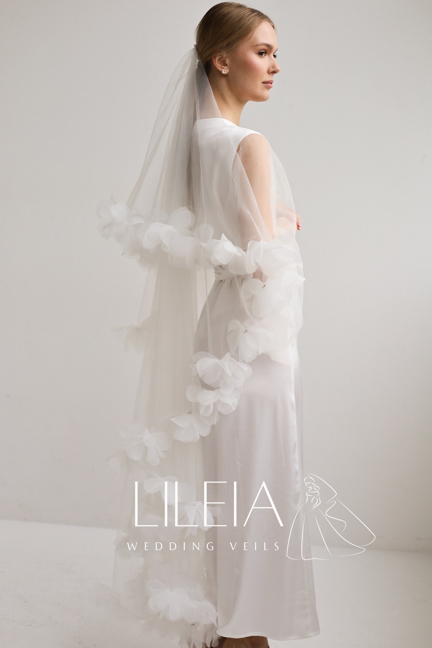 ARIEIL 3D WEDDING VEIL