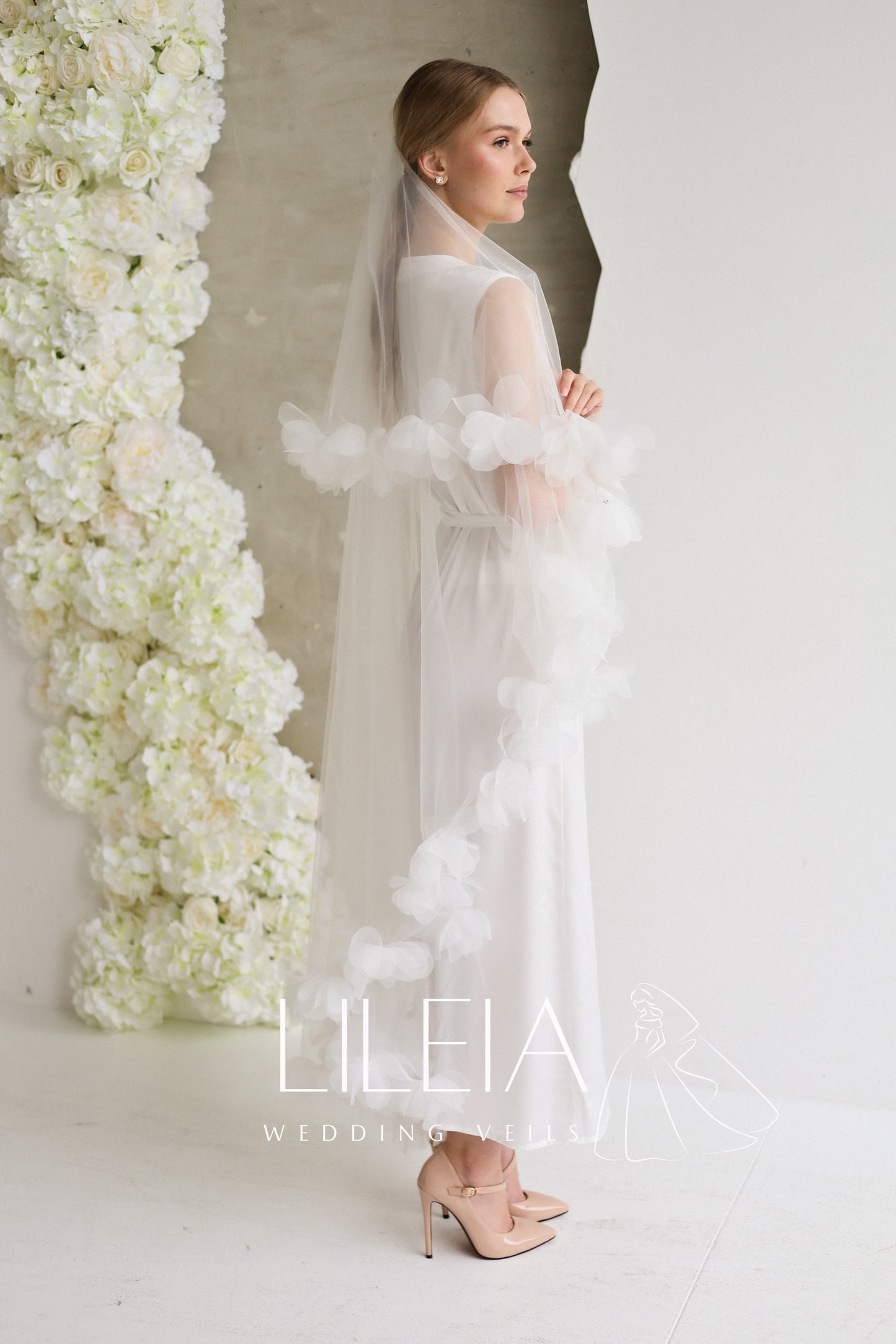 ARIEIL 3D WEDDING VEIL