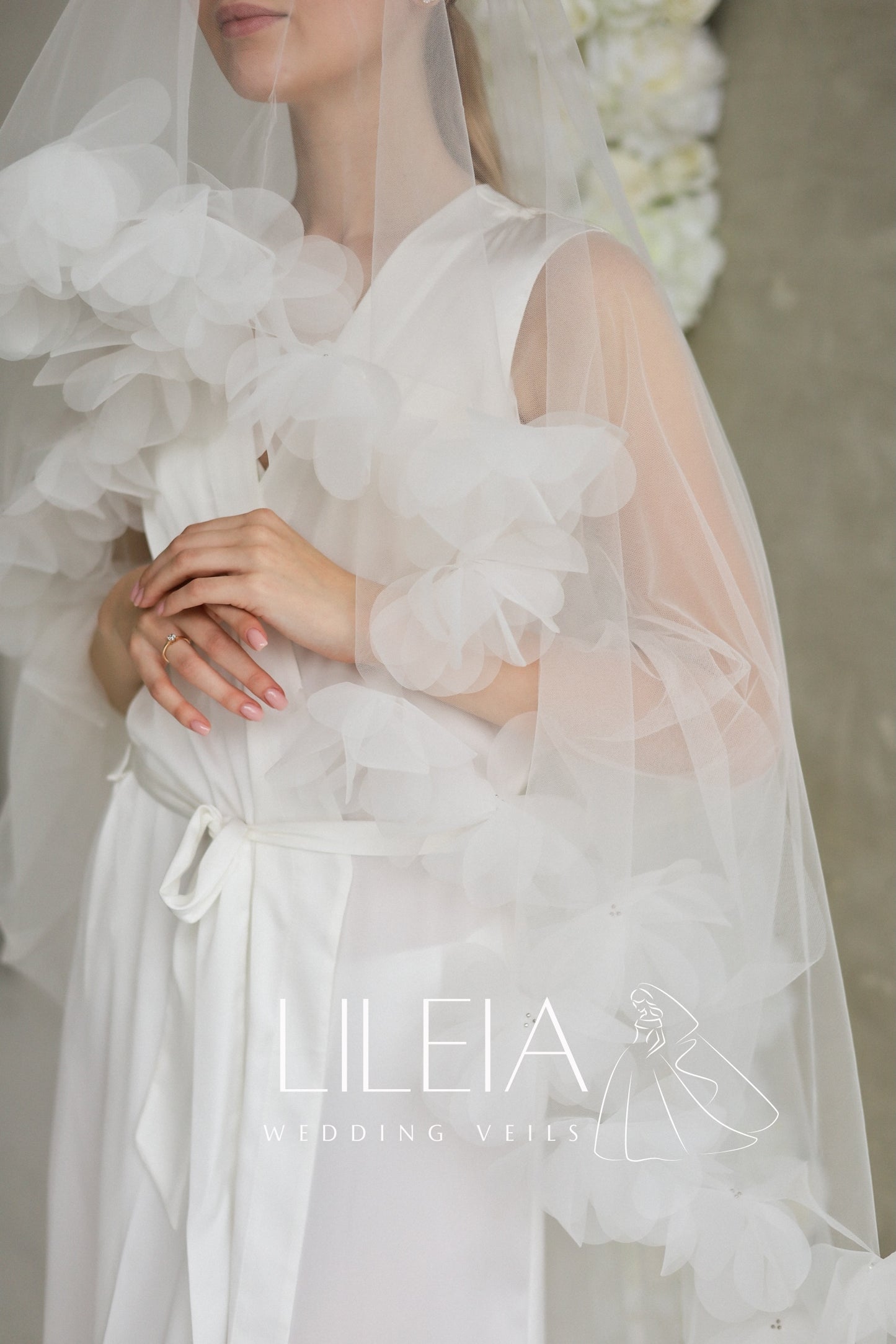 ARIEIL 3D WEDDING VEIL