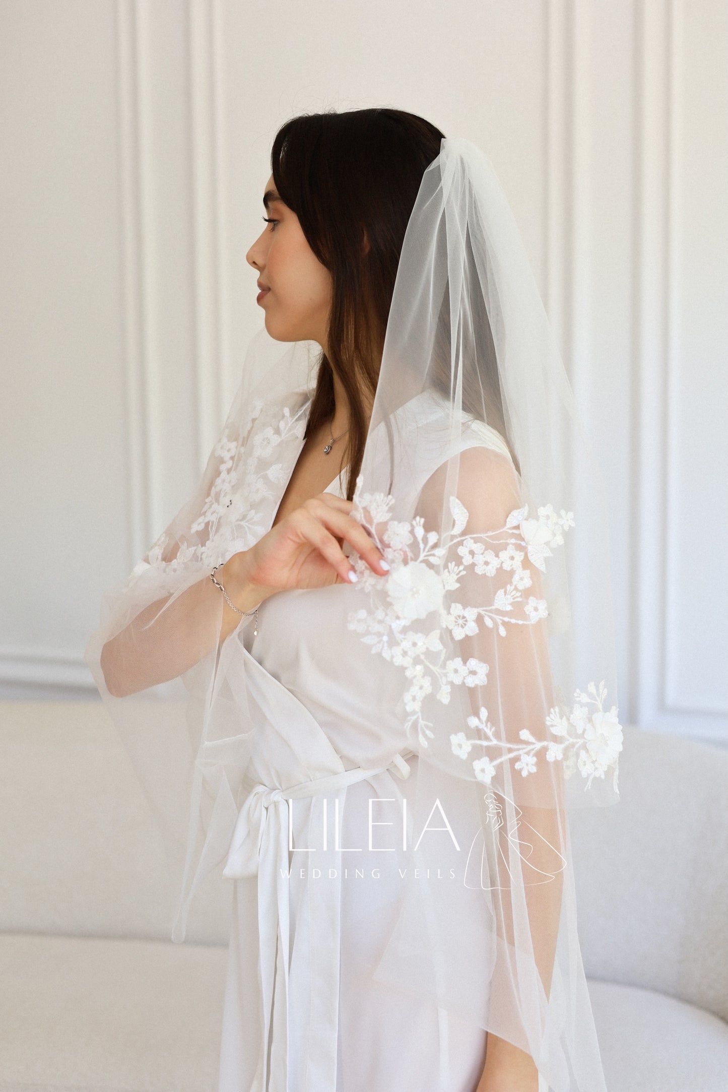 DESTINY FLORAL VEIL