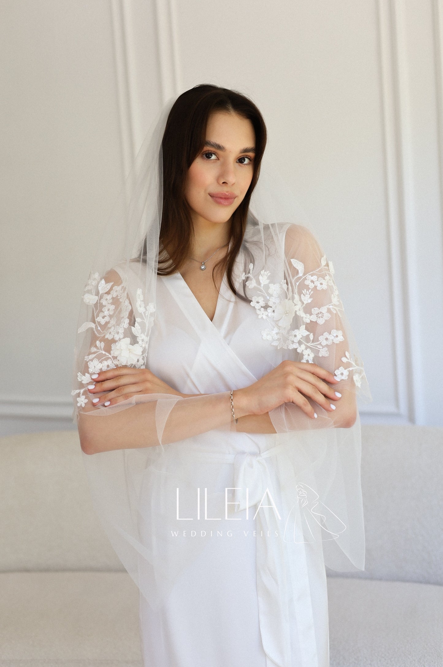 DESTINY FLORAL VEIL