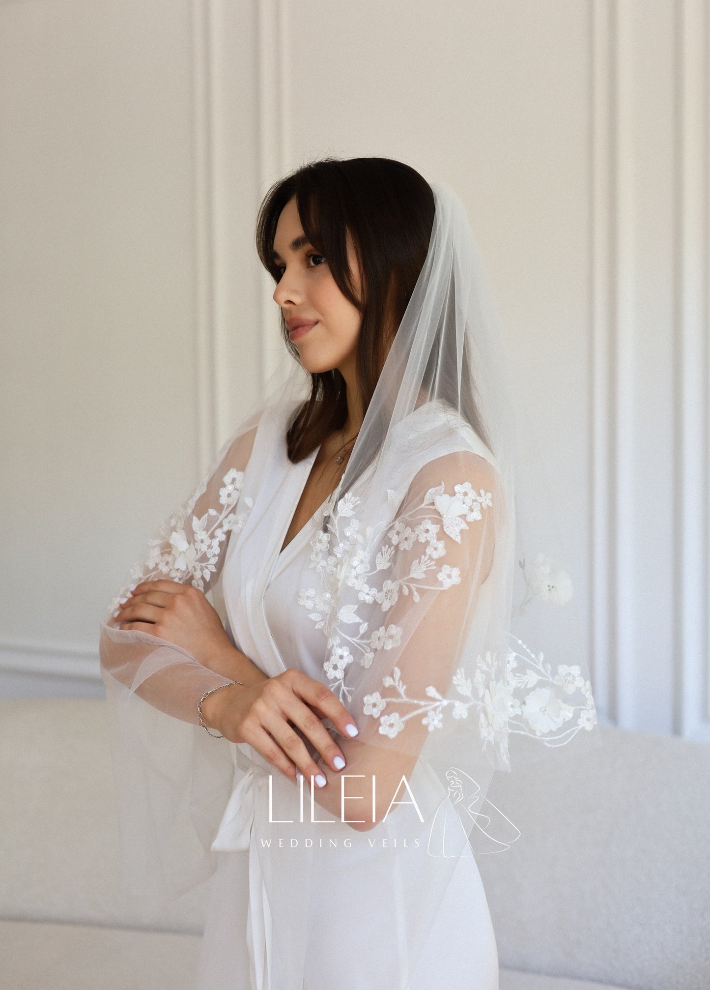 DESTINY FLORAL VEIL