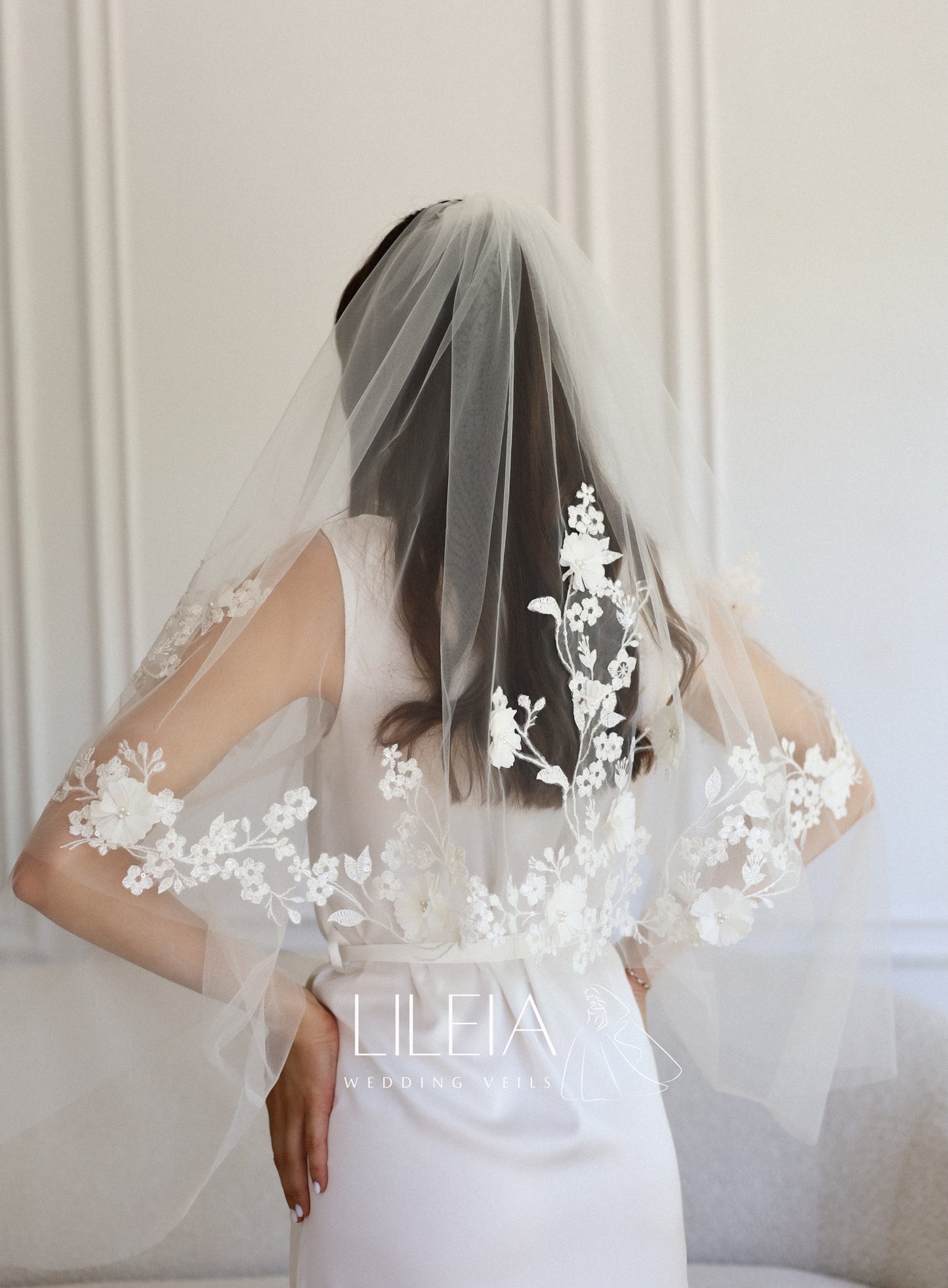 DESTINY FLORAL VEIL