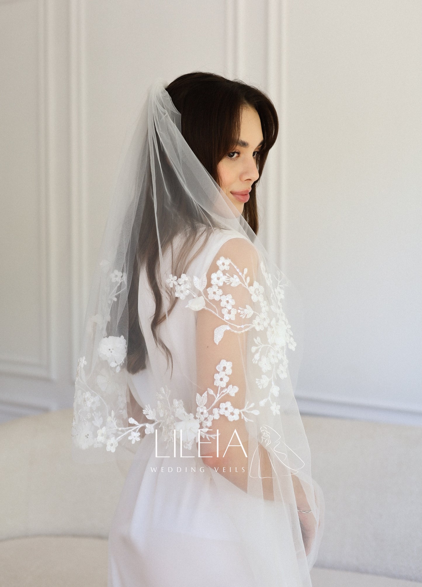DESTINY FLORAL VEIL