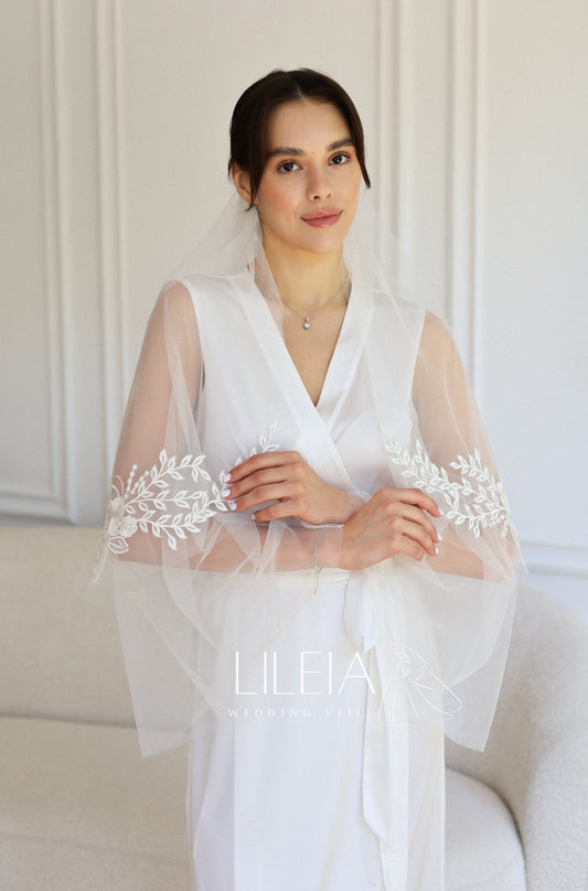 ELLA FLORAL VEIL