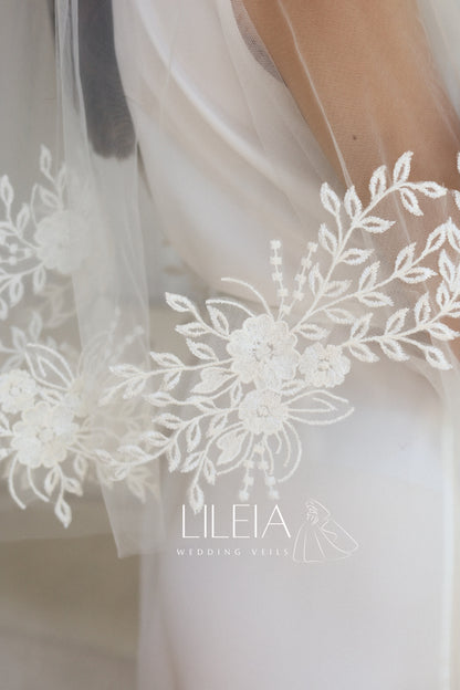 ELLA FLORAL VEIL