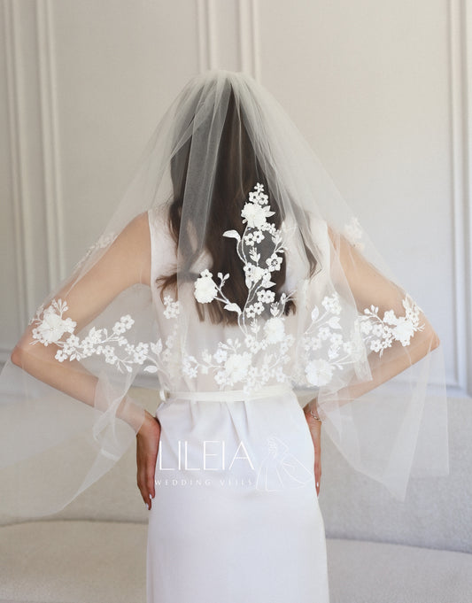 DESTINY FLORAL VEIL